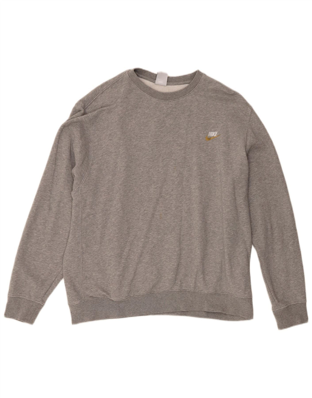 Nike Homme Sweatshirt Jumper XL Gris Coton