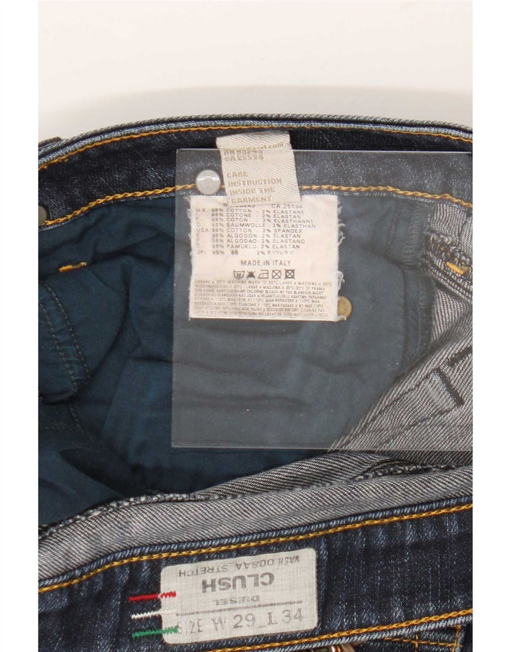 Jean Diesel Clush Slim W29 L28 Femme Bleu Marine Coton