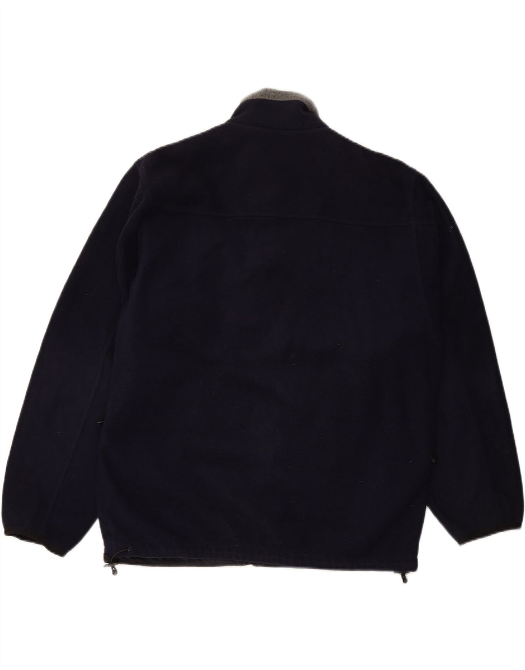 SCHOTT Veste Polaire Homme UK 40 Large Bleu Marine Polyester