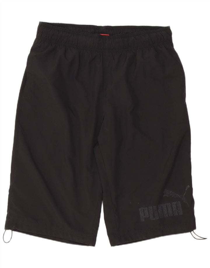 Puma Short de sport graphique homme grand noir polyester