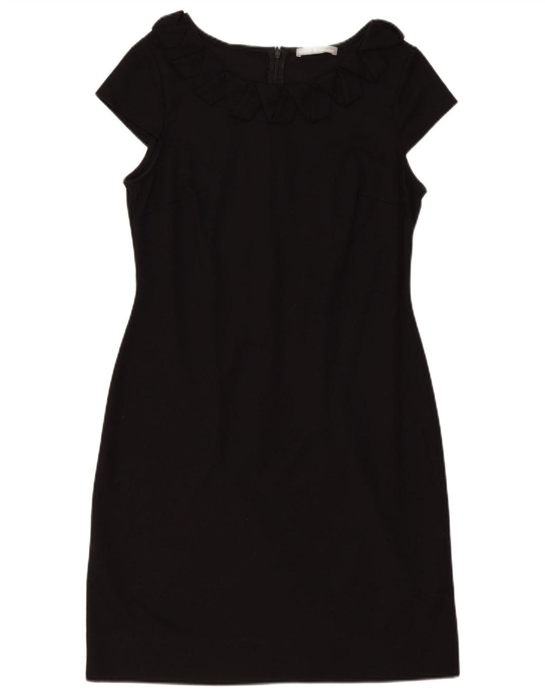 Marks & Spencer Robe fourreau pour femme UK 14 Large Noir Polyester