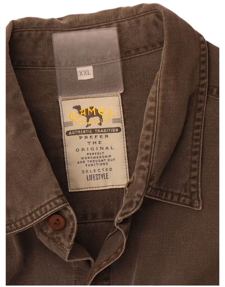 CAMEL ACTIVE Chemise Homme 2XL Marron