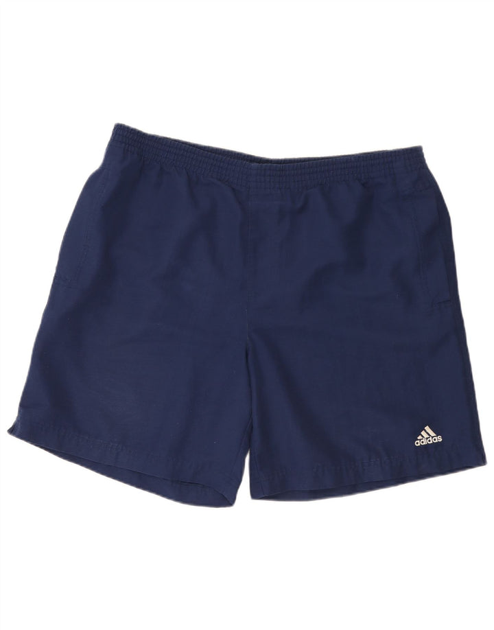 Adidas Short de sport pour homme Grand bleu marine Polyester