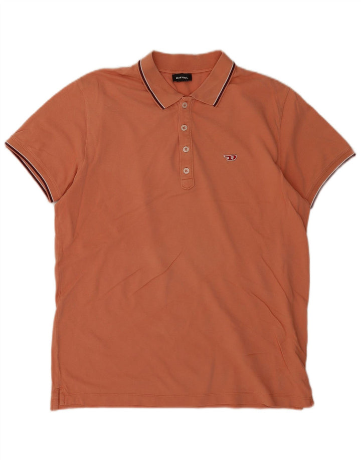 Diesel Polo Homme Grand Orange