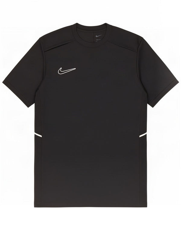 Nike Mens Dri Fit Slim T-Shirt Top Medium Black Polyester
