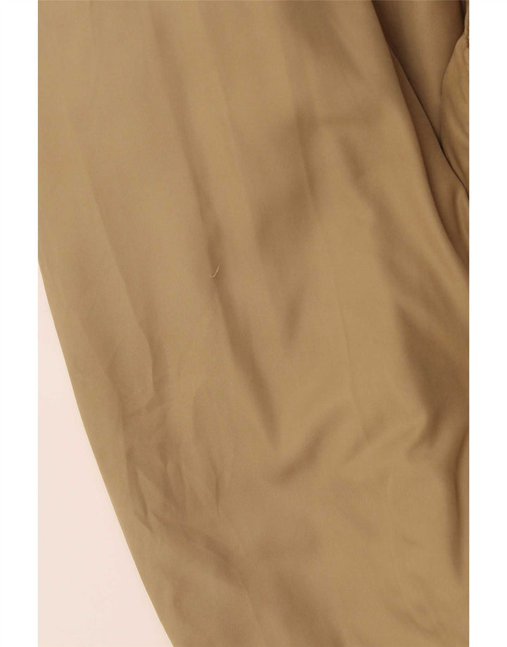 Topshop Veste Bomber Oversize Femme UK 12 Polyester Beige Moyen