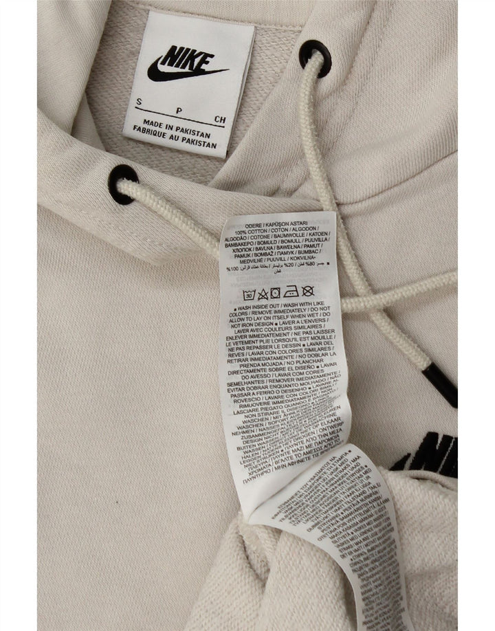 Nike Pull à capuche pour homme Petit coton blanc