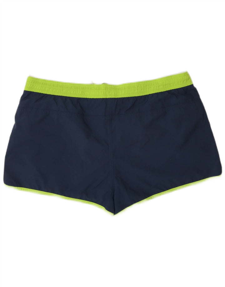 Adidas Short de sport pour homme Large en polyester color block bleu marine