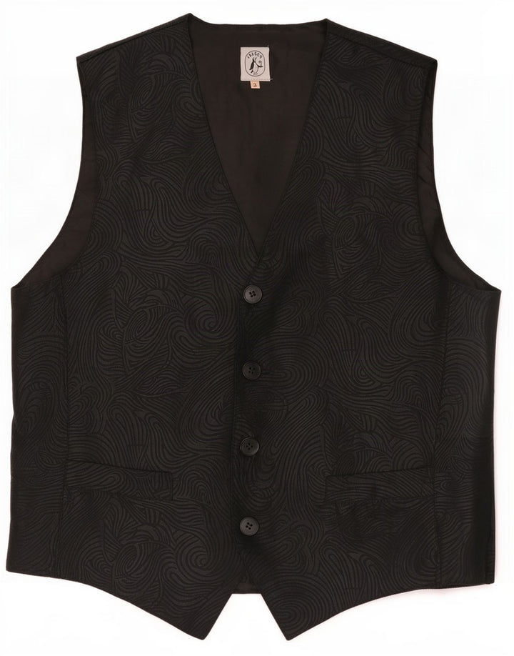 Isacco Gilet Homme Large Noir Polyester