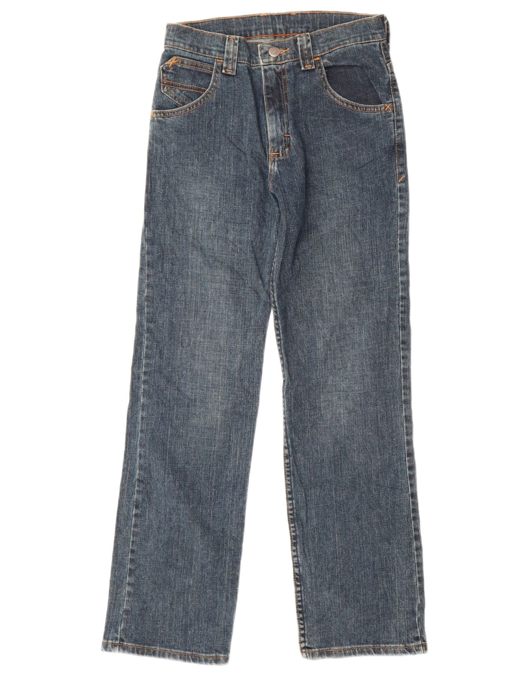 Wrangler Jean Slim Garçon 13-14 ans W30 L28 Bleu Coton