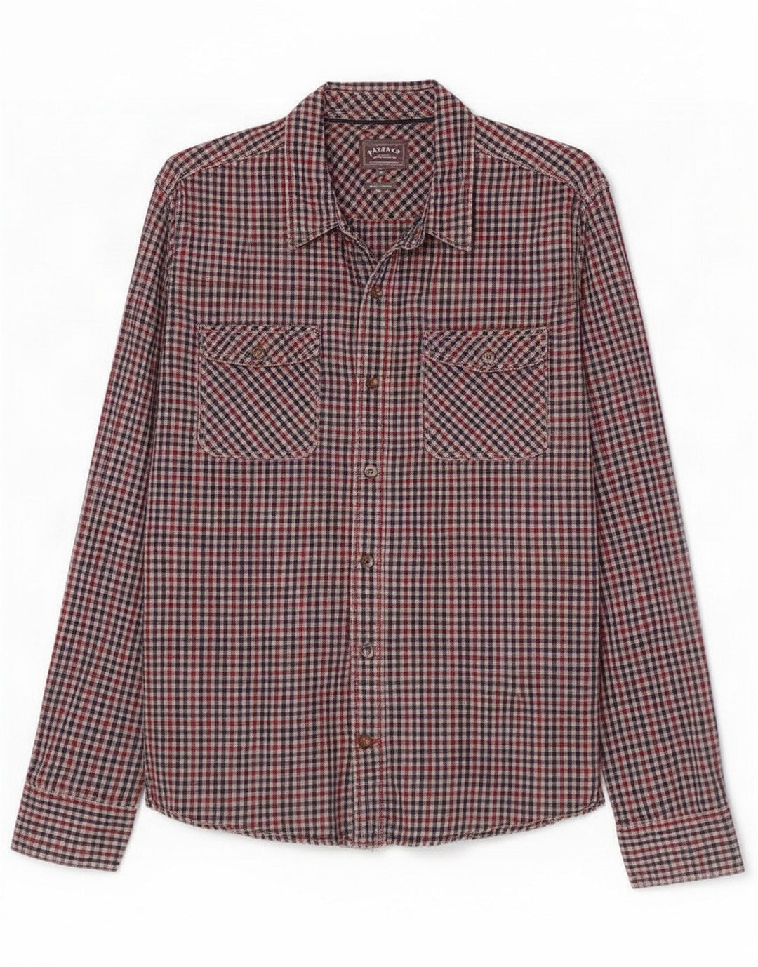 Fat Face Chemise cintrée pour hommes, grand coton vichy multicolore