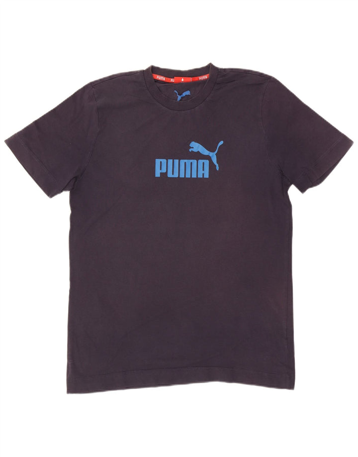 PUMA T-shirt graphique pour hommes, grand, bleu marine