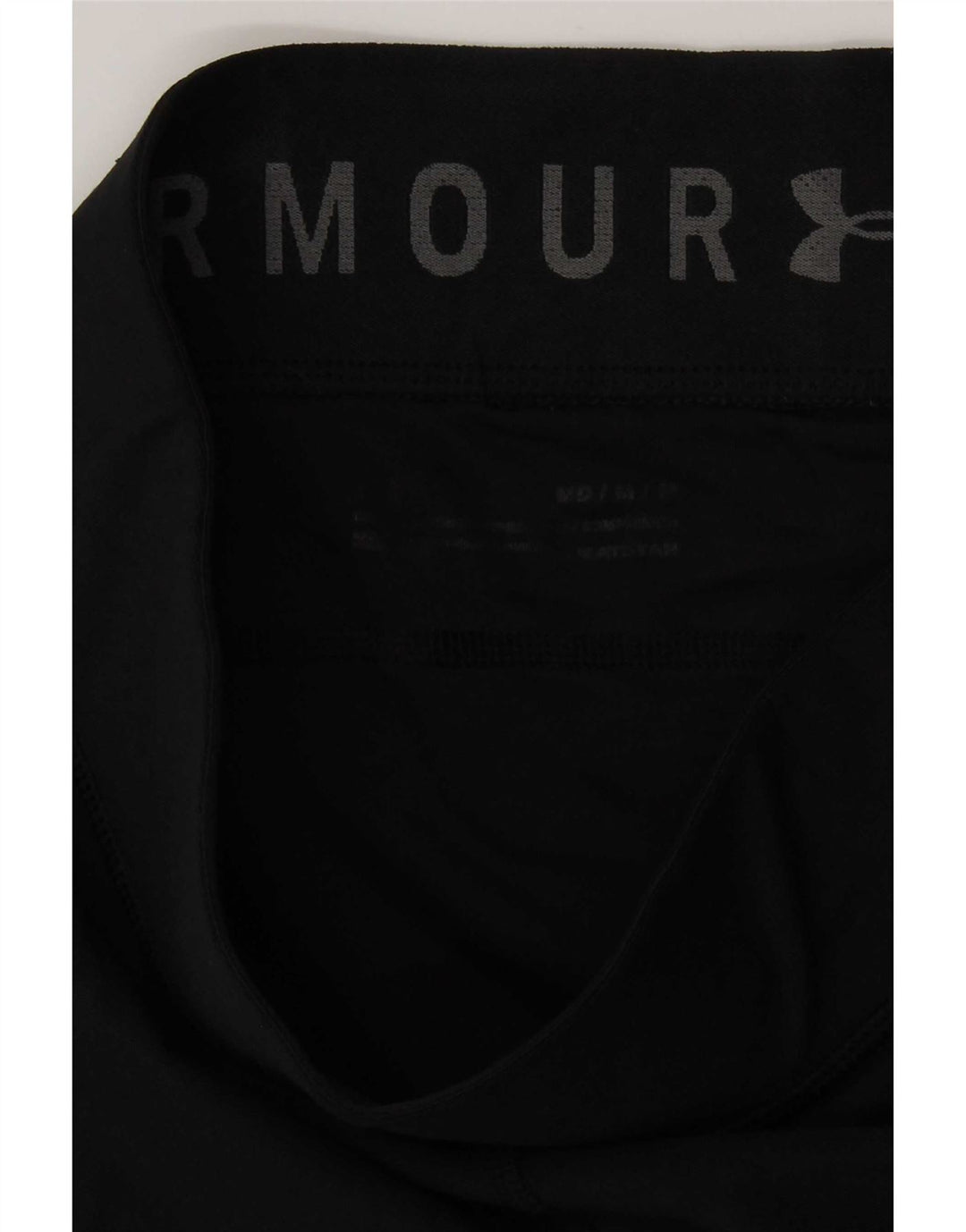 Under Armour Leggings Femme UK 12 Moyen Noir