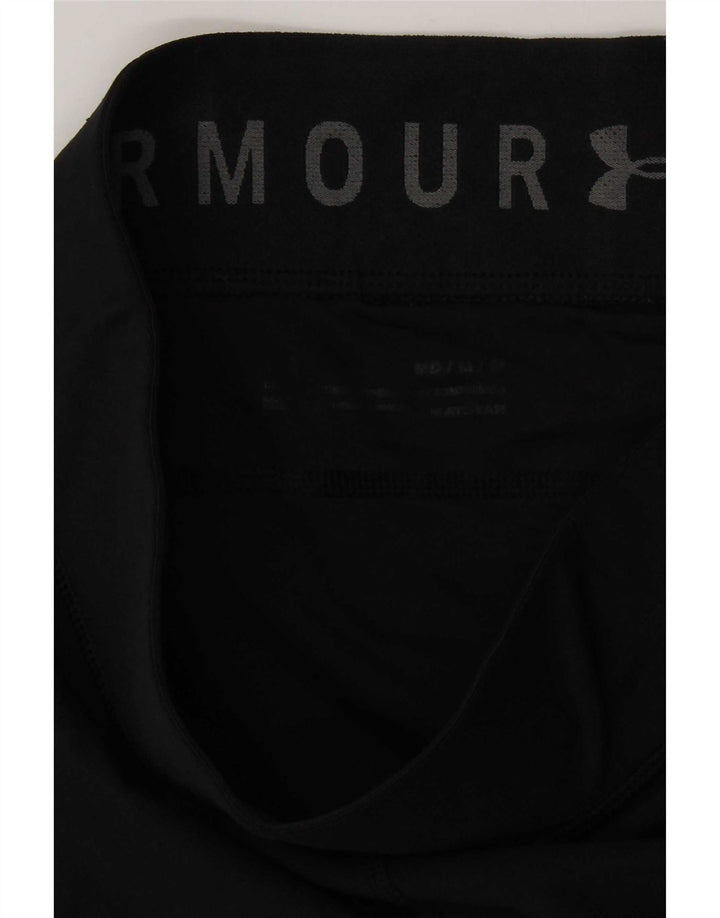 Under Armour Leggings Femme UK 12 Moyen Noir