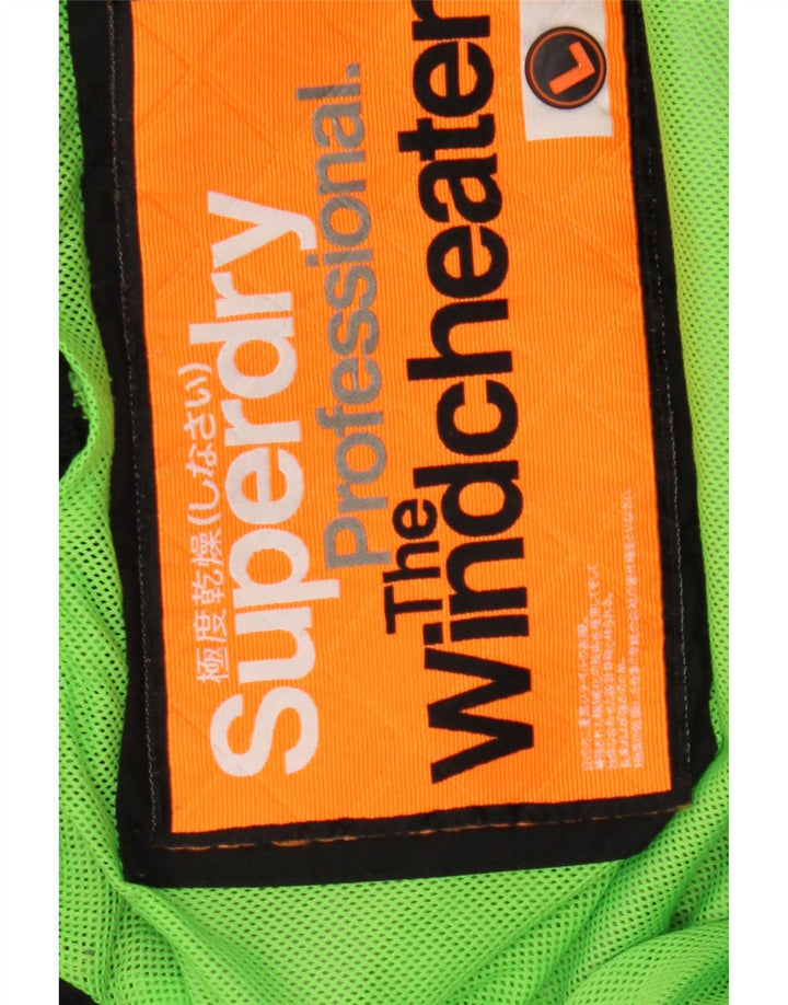 Superdry Veste coupe-vent The Windcheater pour femme UK 16 Large Noir Nylon