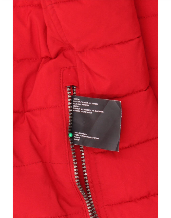 NAUTICA Veste matelassée réversible pour homme UK 40 Large Black Camouflage