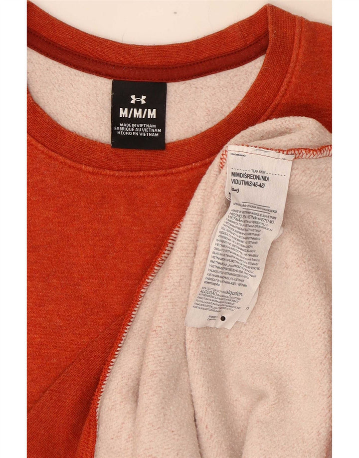 Under Armour Sweat-Shirt Homme Orange Moyen Coton