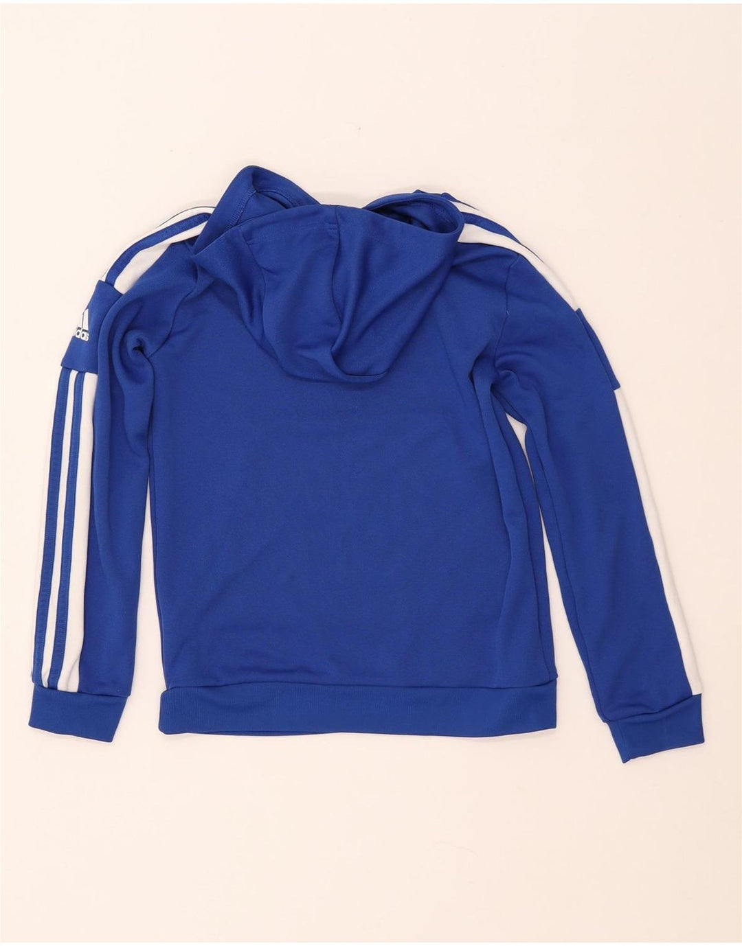 ADIDAS Pull à capuche garçon 11-12 ans Bleu Polyester