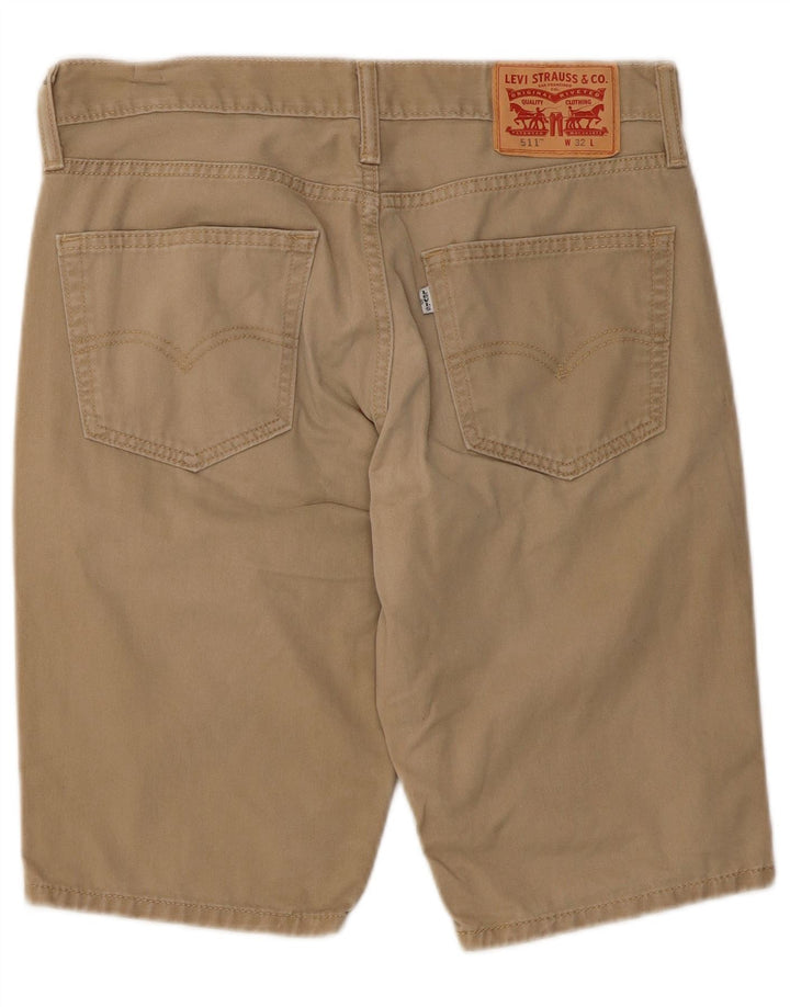 Levi's Short Casual 511 W32 Homme Beige Moyen Coton