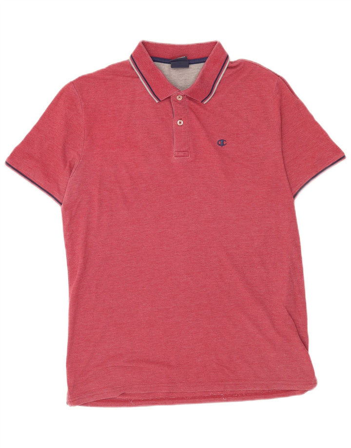 Champion Polo Homme Rose Moyen