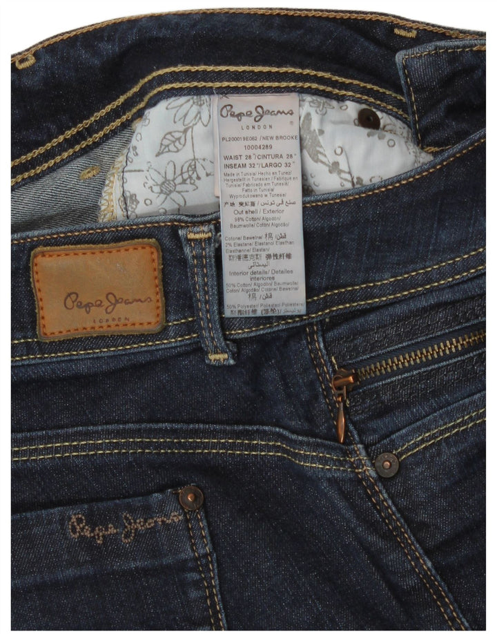 PEPE Jeans Jean Slim Femme W28 L32 Bleu Coton