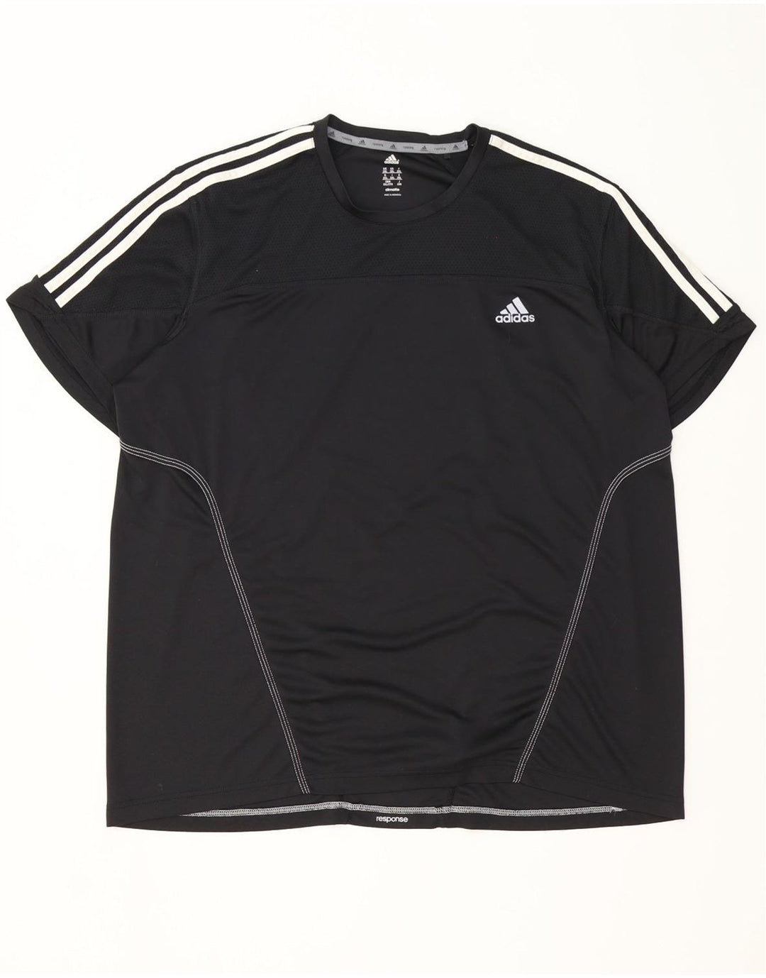 Adidas Hommes Climalite T-Shirt Haut 2XL Noir Polyester