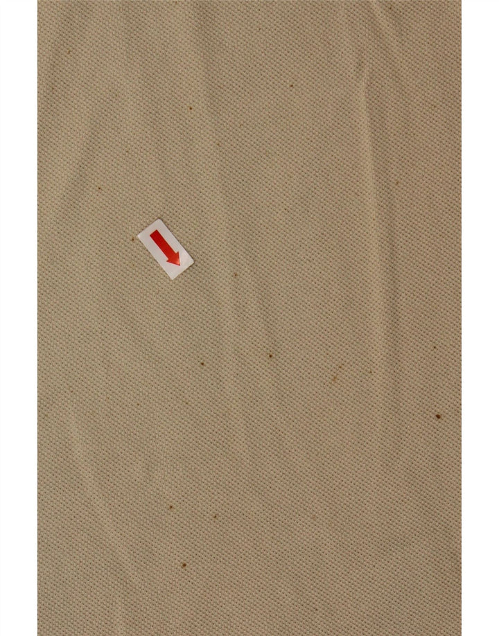 Kappa T-Shirt Homme Top Large Beige Coton