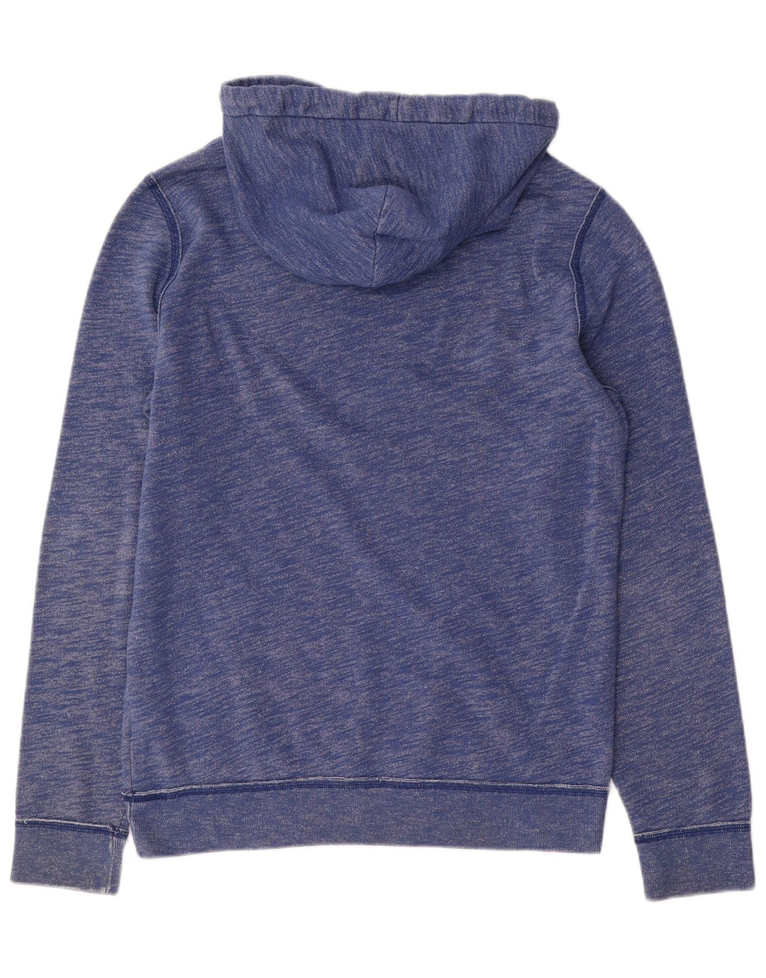 HOLLISTER Pull à capuche pour homme Small Bleu Moucheté Coton