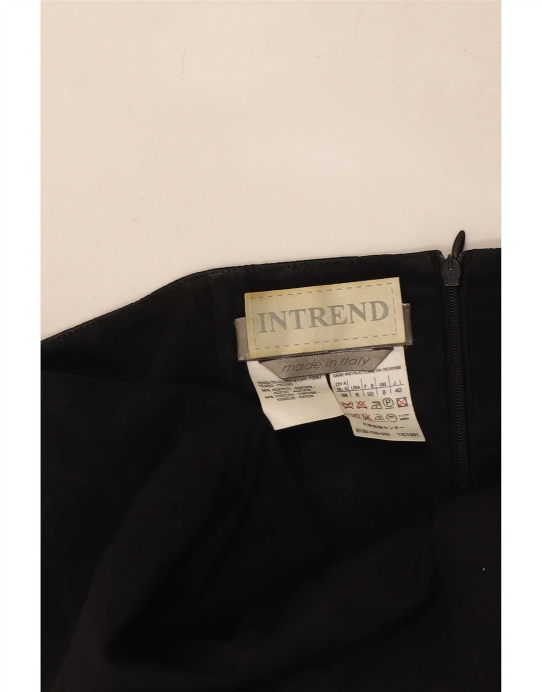 Intrend Robe Bustier Femme UK 8 Petit Acétate Noir