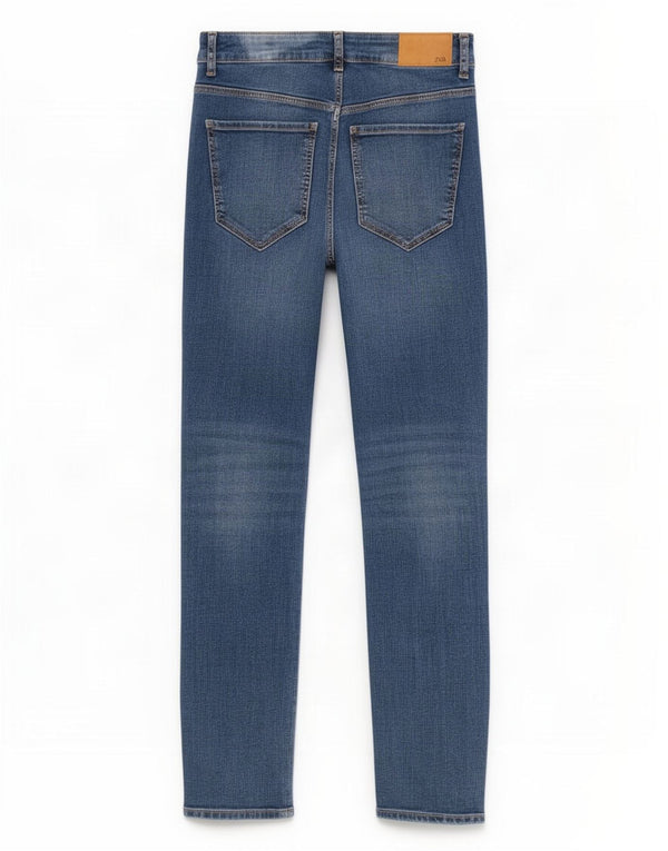 Zara Jean skinny pour femme EU 42 Large W32 L27 Bleu