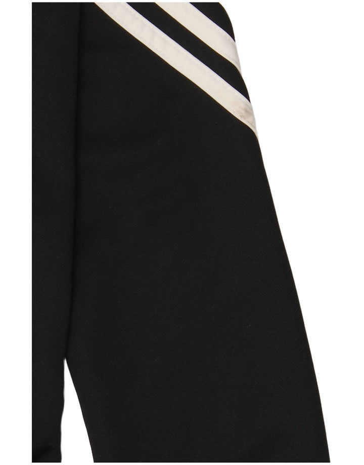 ADIDAS Veste de survêtement Climalite Garçon 11-12 ans Noir Polyester