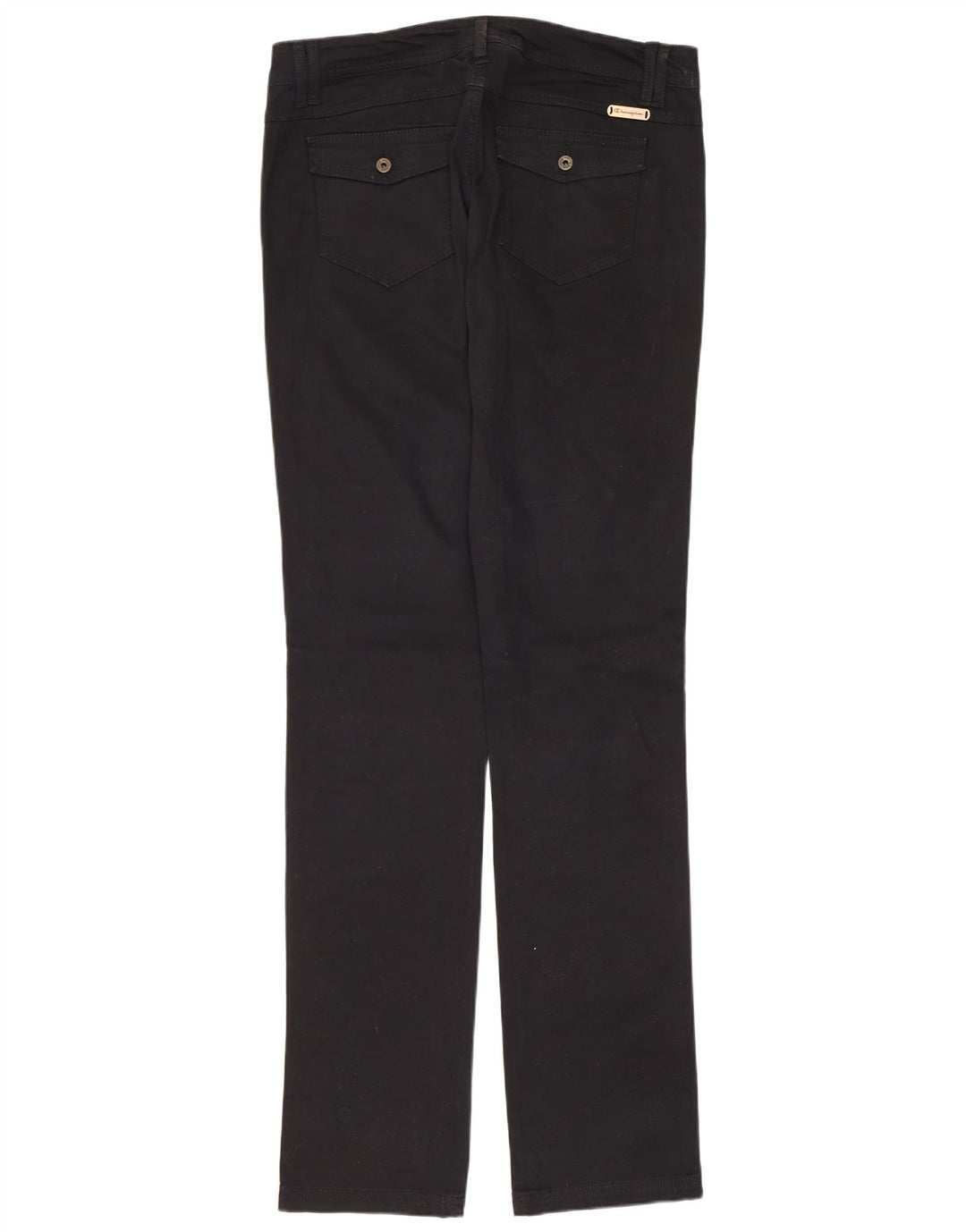 CHAMPION Pantalon droit décontracté pour femme Medium W30 L34 Noir Coton