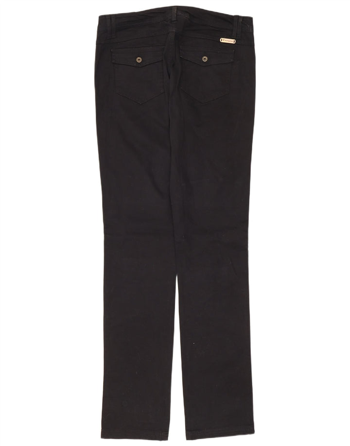 CHAMPION Pantalon droit décontracté pour femme Medium W30 L34 Noir Coton