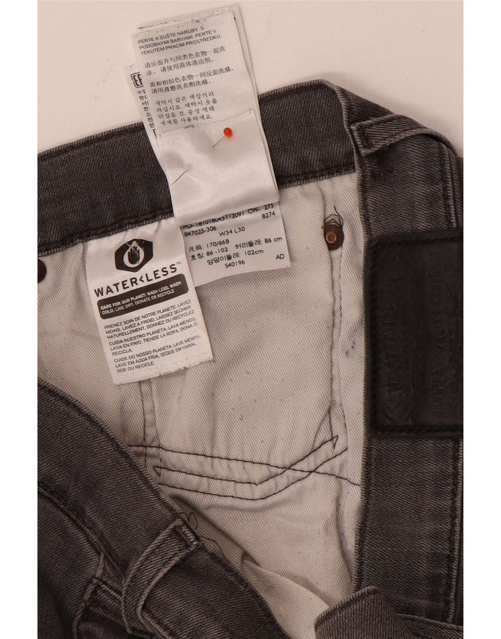 Levi's Jean Droit Homme W34 L30 Gris Coton