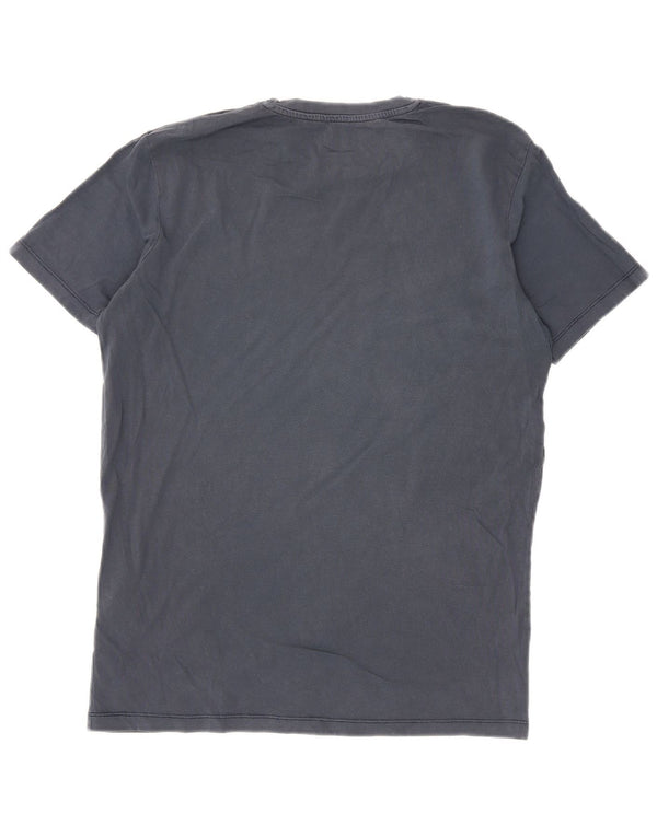 Jack & Jones T-Shirt Regular Fit Graphique Homme Bleu Marine Moyen Coton