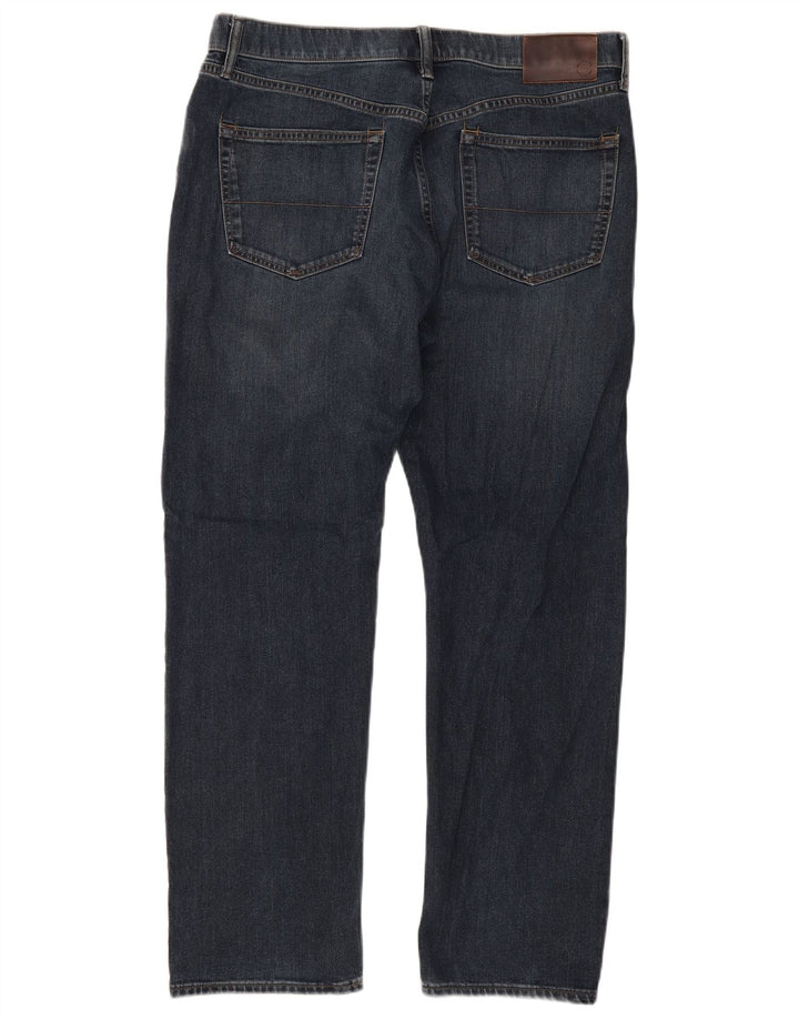 Marks & Spencer Jean droit régulier pour homme W36 L31 bleu coton