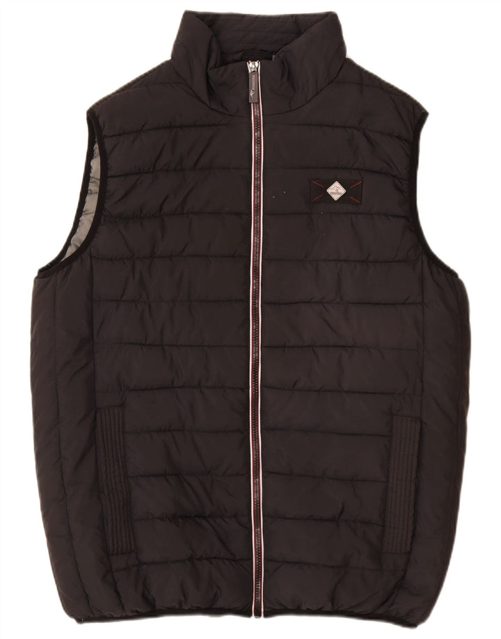 Roadsign Gilet rembourré pour homme UK 42 XL Noir Polyester