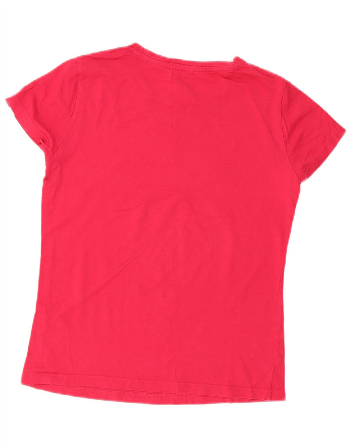 Puma T-shirt graphique pour femme UK 12 Rouge moyen