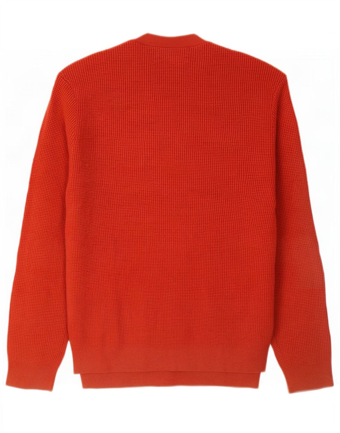 Marks & Spencer Pull à col rond pour homme en polyester orange Taille L