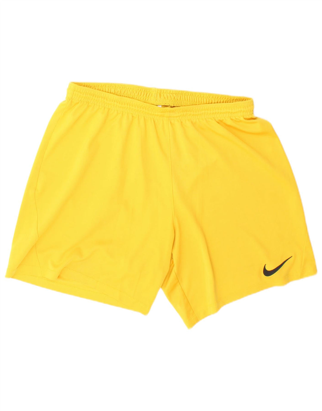 Short de sport Nike Dri Fit pour hommes, grand, jaune, polyester