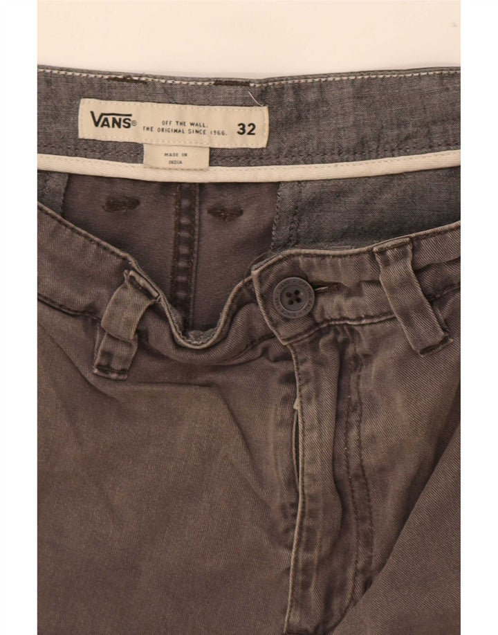 Vans Short Chino W32 Homme Gris Moyen Coton