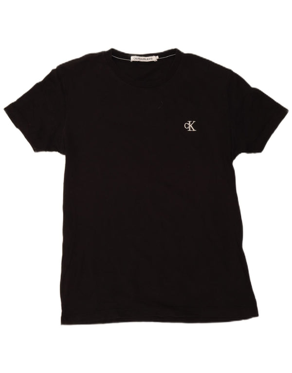 Calvin Klein Jeans T-Shirt Homme Haut Large Noir Coton