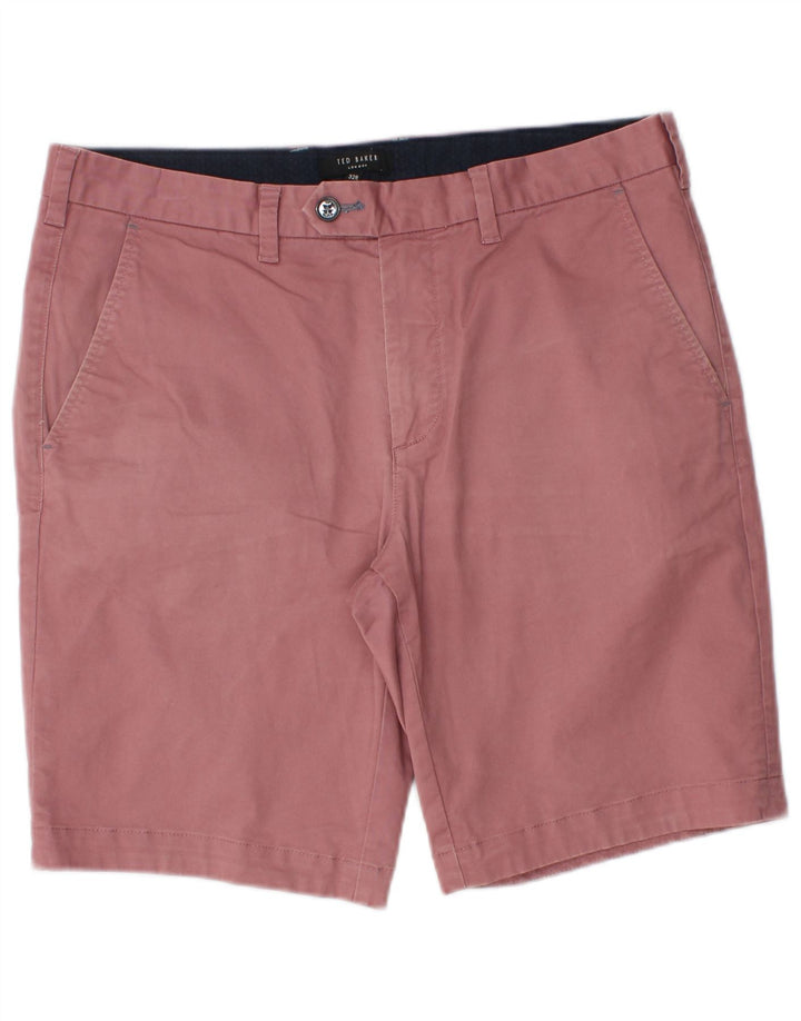 Ted Baker Short Chino W32 Homme Rose Moyen