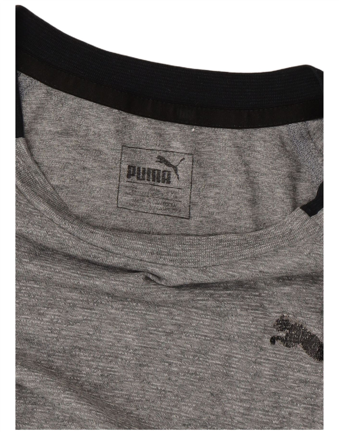 Puma Tee-Shirt Homme Gris Moyen Moucheté