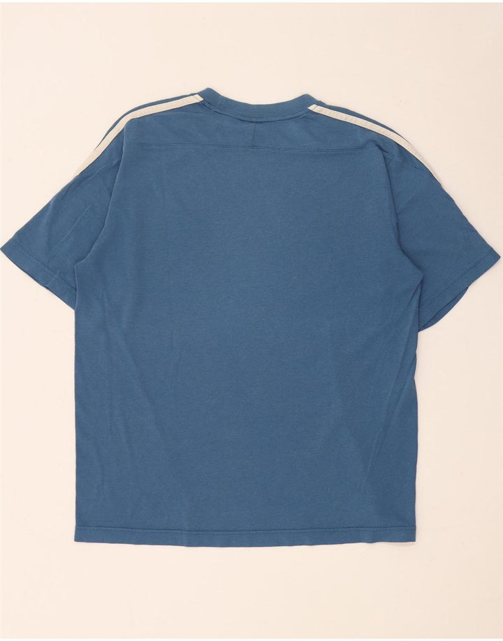 Adidas T-Shirt Homme Haut Petit Bleu Coton