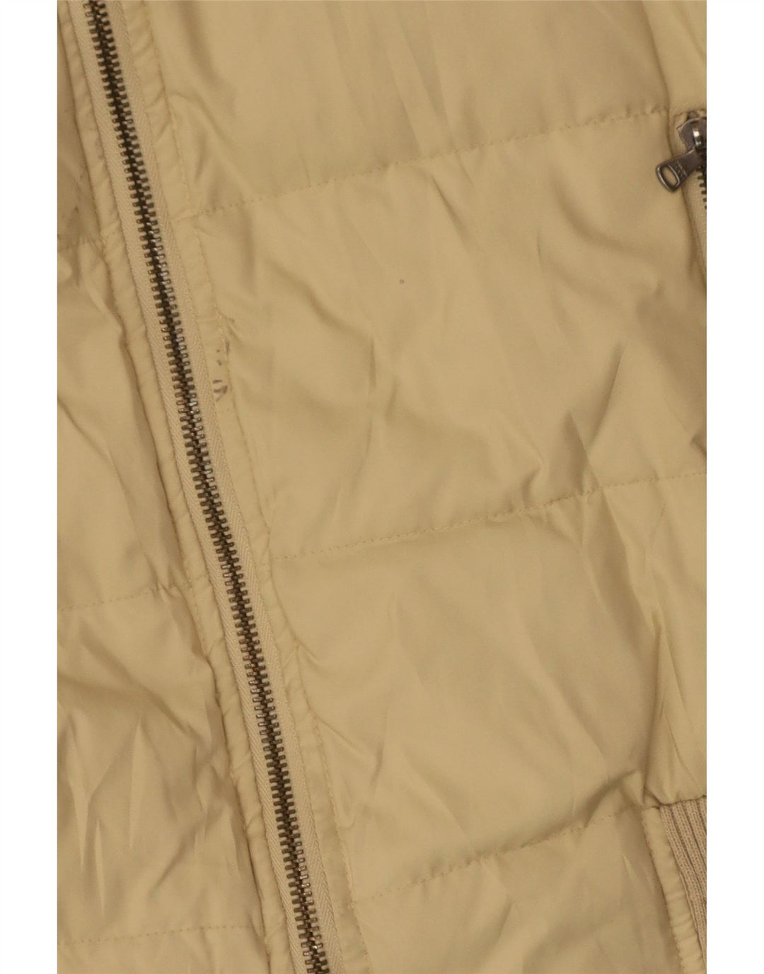 Calvin Klein Jeans Veste rembourrée pour femme UK 14 Polyester beige moyen