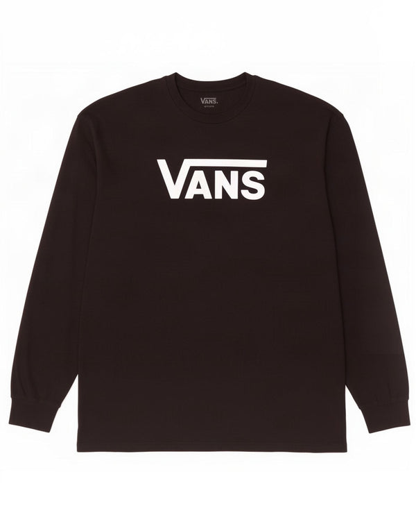 Vans Haut graphique coupe classique à manches longues XL en coton noir pour homme