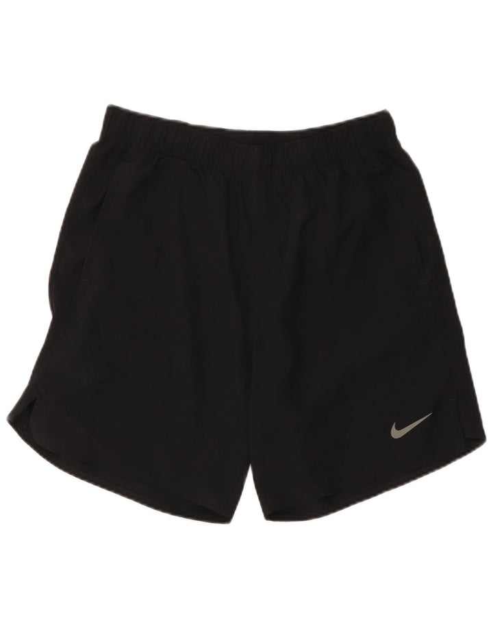 Nike Short de sport Dri Fit pour femme UK 10 Petit Noir Polyester