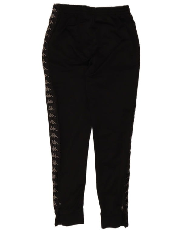 Kappa Pantalon de Survêtement Graphique Homme Joggers Large Noir