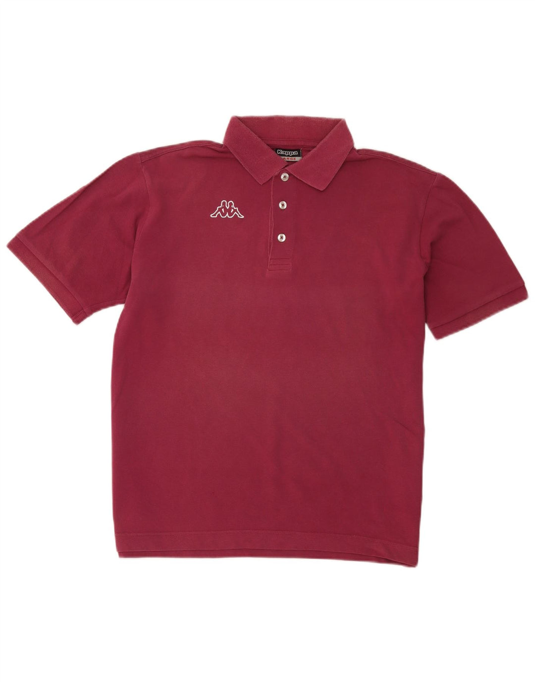 Kappa Polo Homme Grand Coton Bordeaux